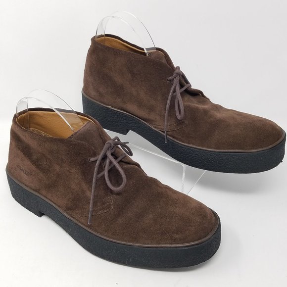 RJ Colt boots DETROIT brown suede‎ chukka Mens 8.5